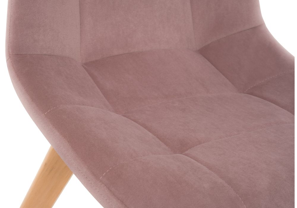 Деревянный стул Filip light purple / wood