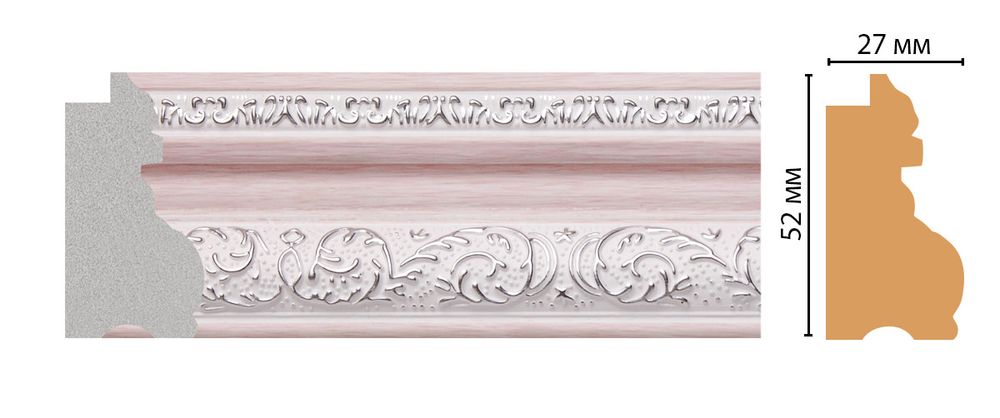 Багет Decomaster FM30-1 52*27*2850мм