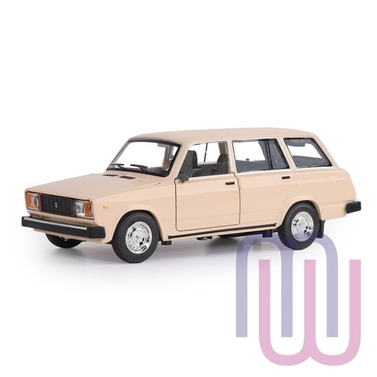 МОДЕЛЬ МАШИНЫ 1/24 ВАЗ 2104 БЕЖЕВЫЙ