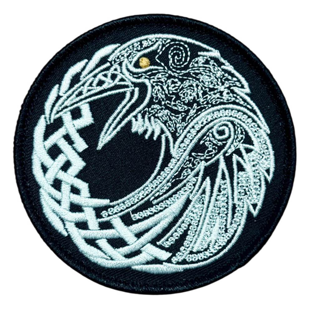 Шеврон на липучке "Ворон"