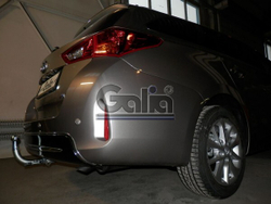 Фаркоп оцинкованный Galia T062A для Toyota Auris универсал 2013-(паспорт и сертификат в комплекте)(без электрики)