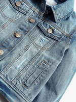 Куртка джинсовая для девочки Next 705-445, Синий