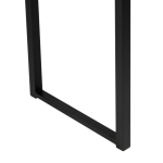 Стол деревянный Woodville Форли 110(170)х67х77 рошелье, черный матовый