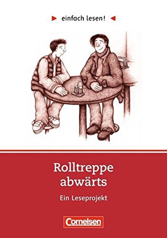 Rolltreppe abwaerts. AB mit Loes.(einfach lesen)