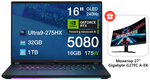 Ноутбук GIGABYTE AORUS MASTER 16 BYHC5KZE64SP 16" / 32 Гб / SSD 1024 Гб / Win 11 / AORUS MASTER 16 BYHC5KZE64SP
