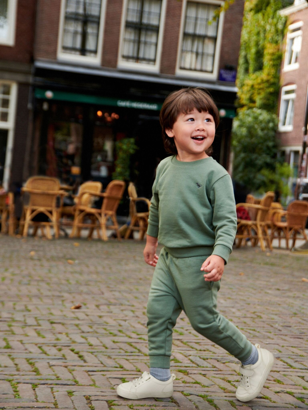 Толстовка и джоггеры в комплекте для мальчика Next 737-709, Хаки