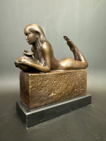 Бронзовая скульптура «Знак Зодиака Водолей»