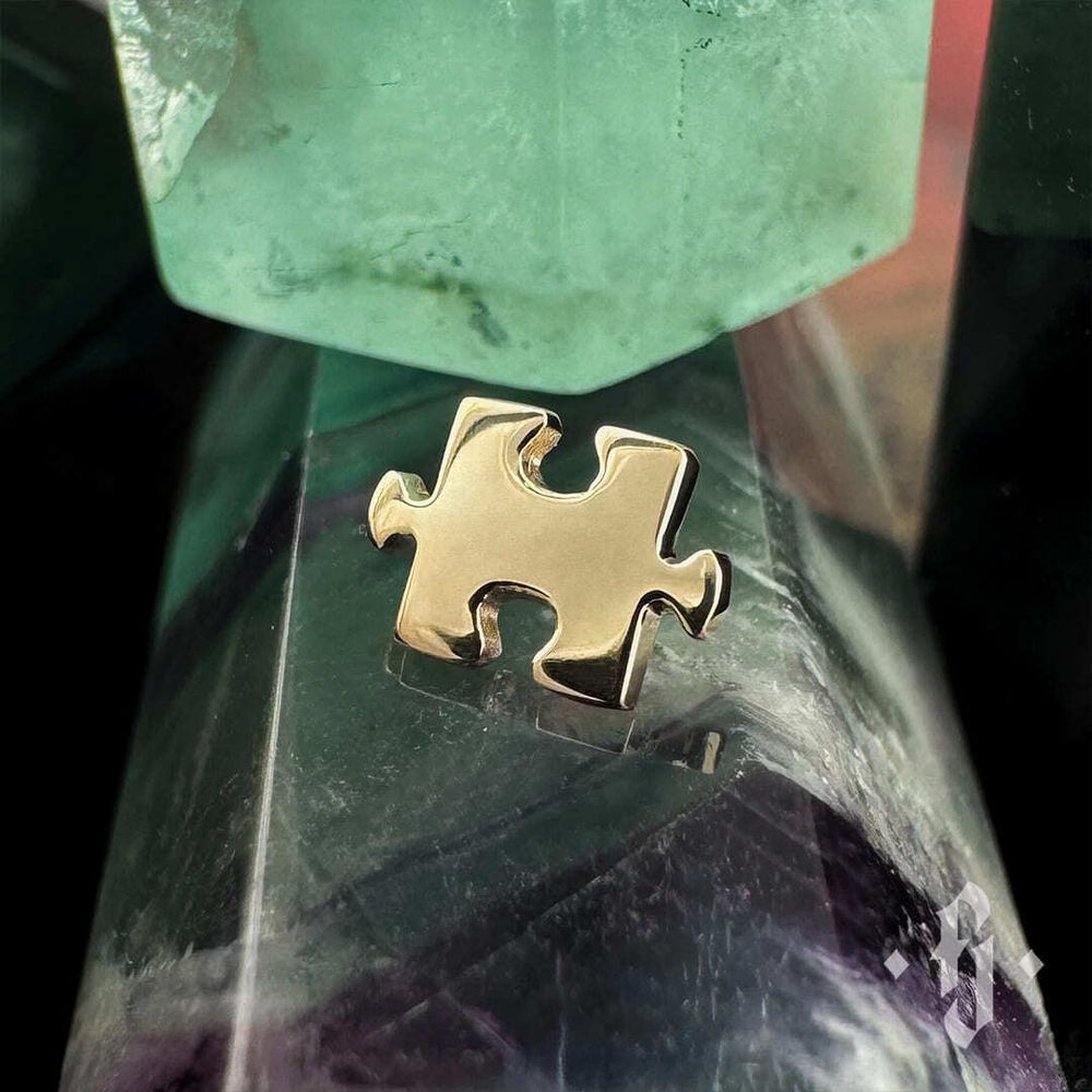 Накрутка &quot;Puzzle&quot; - Желтое золото