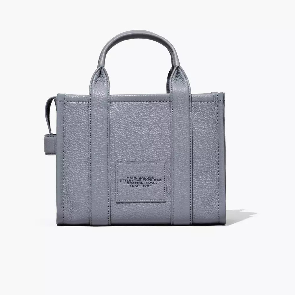 Сумка тоут Marc Jacobs The Leather Medium Tote Bag Wolf Grey