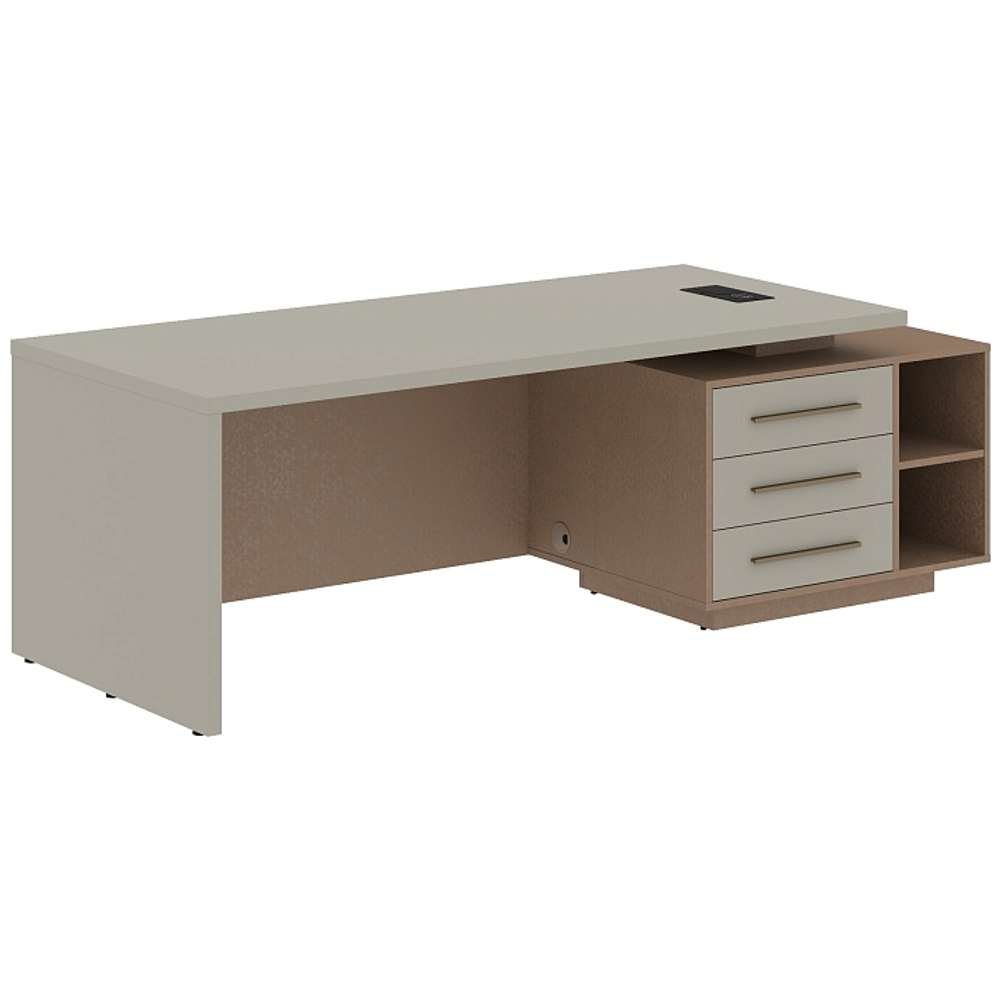 Стол руководителя с тумбой тип 2 VELION