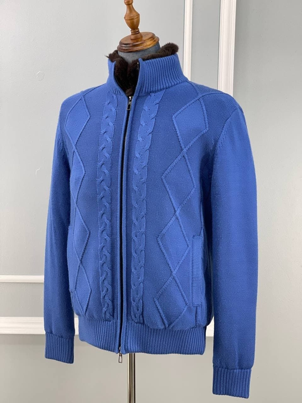 Кардиган Loro Piana с мехом