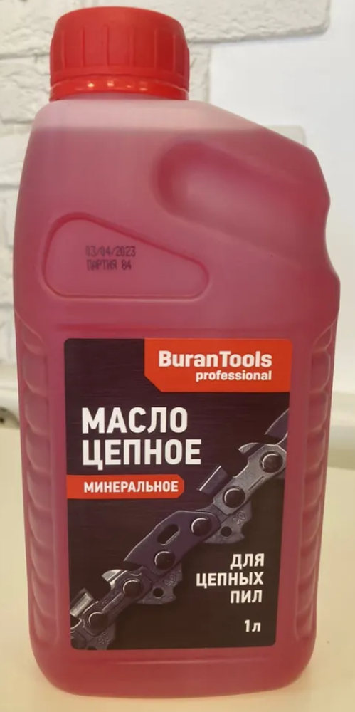 Масло ЦЕПНОЕ 1л. Буран минеральное