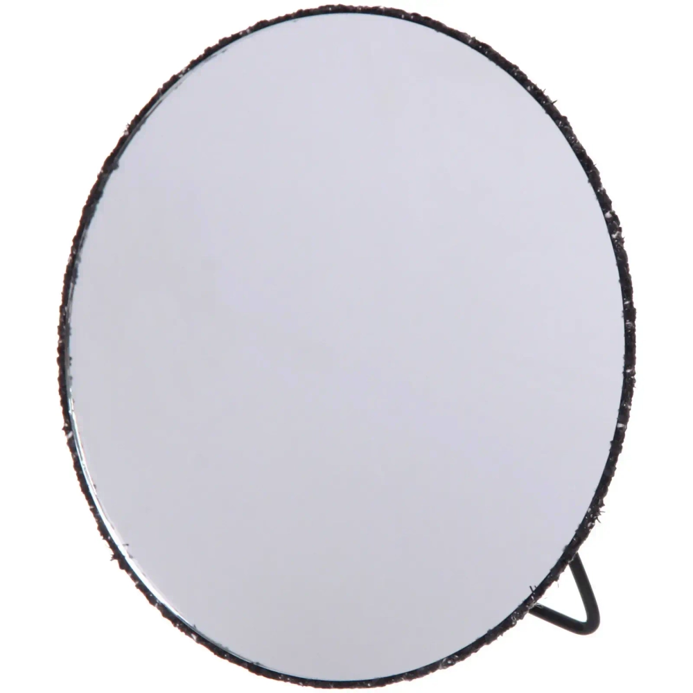 Зеркало настольное «ФРАТЕЛЛИ», черный цвет, 15*15см (коробка)