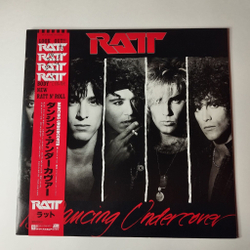 Винтажная виниловая пластинка LP Ratt Dancing Undercover (Japan 1986) (Obi) Looking For Love