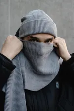 Шарф MEDOOZA "Classic" Серый