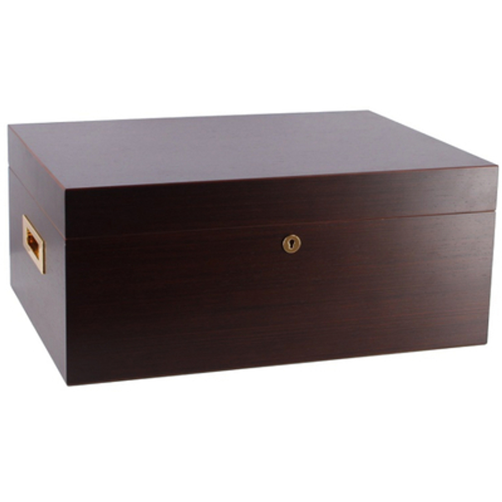 Хьюмидор Adorini Vittoria Walnut Deluxe на 500 сигар, коричневый матовый