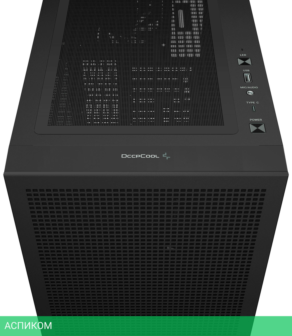 Корпус DeepCool CH560 Digital ATX без БП черный (R-CH560-BKAPE4D-G-1)