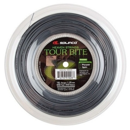 Струны для тенниса SOLINCO TOUR BITE Silver В нарезке (1 натяжка) 11 м