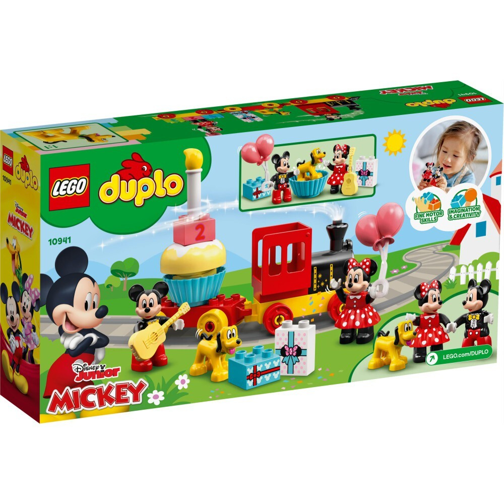 LEGO DUPLO — Поезд на день рождения Микки и Минни Маус 10941 / артикул   10941  / GTIN 5702016911404