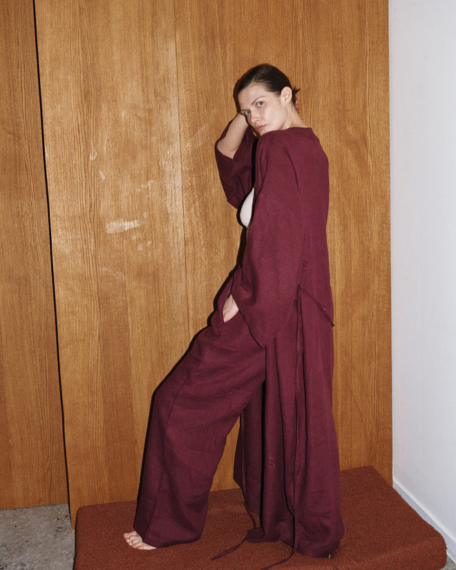 Брюки linen — Vinous