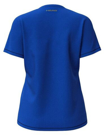 Женская теннисная футболка Head Club Original - royal blue
