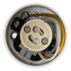 Светильник накладной ЭРА OL16 GU10 WH под лампу MR16 GU10 белый