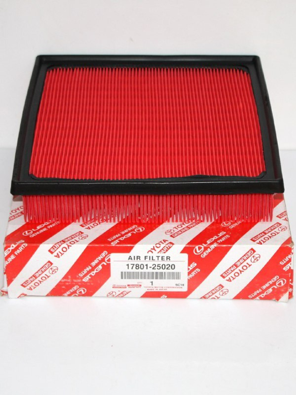 Фильтр воздушный 1780125020 для Toyota CAMRY