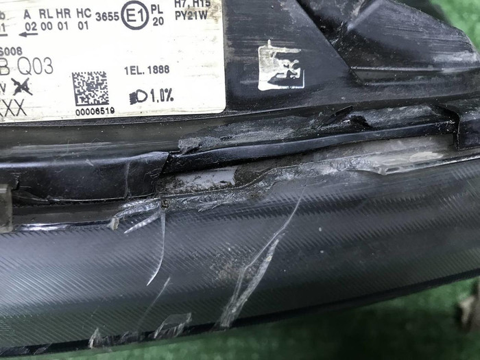 Фара правая Mercedes V w447 (14-нв) галоген