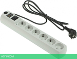 Сетевой фильтр Most HPw 2м 6 розеток белый
