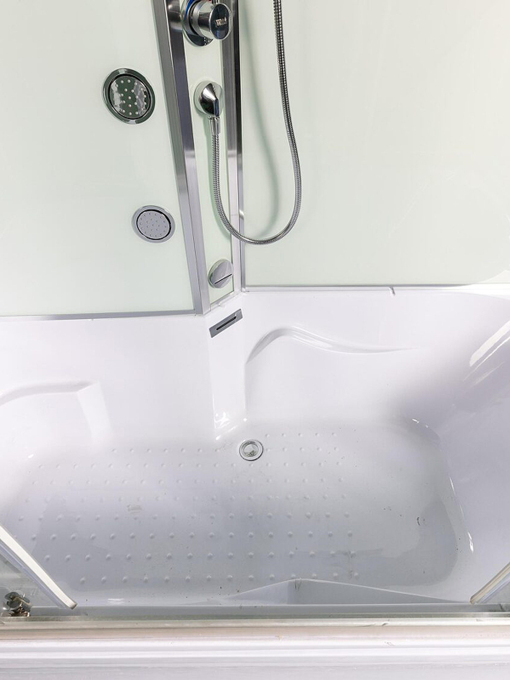 Душевая кабина WeltWasser (ВельтВассер) Emmer 150/85/55, с высоким поддоном, 150x85x217