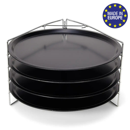 Форма для выпечки пиццы 4-х ярусная Patisse Classique 33х1 см