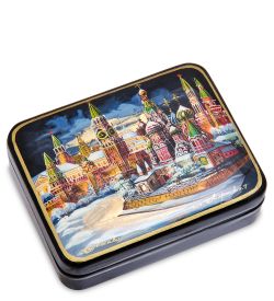 Народные промыслы ШК-55/ 90-C Шкатулка «Москва» исп. Маркова
