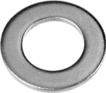 ЗУБР DIN 125А, 10 мм, цинк, 16 шт, шайба (303806-10)