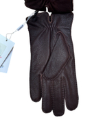 Перчатки. Мужские. Материал верха: Кожа оленя. Подклад: Трикотаж-шерсть. 5 шт в упаковке.