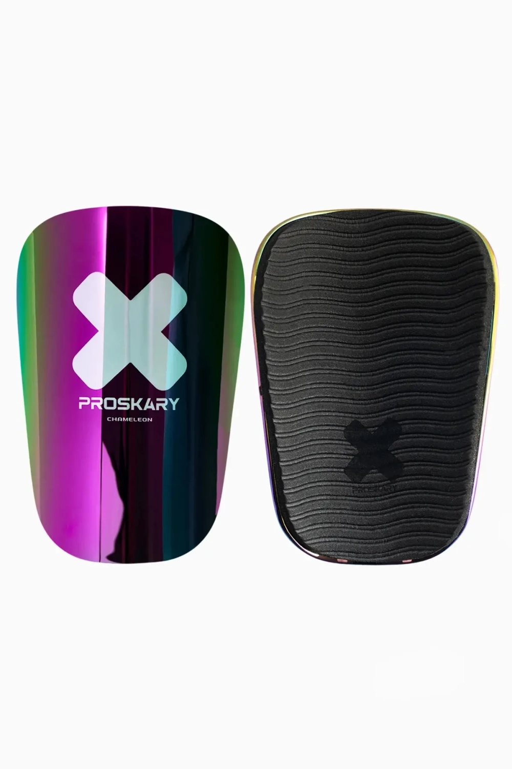 Футбольные щитки Proskary Chameleon - многоцветный