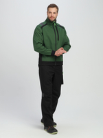 Куртка ProfLineLeader (тк.Софтшел), хаки/черный