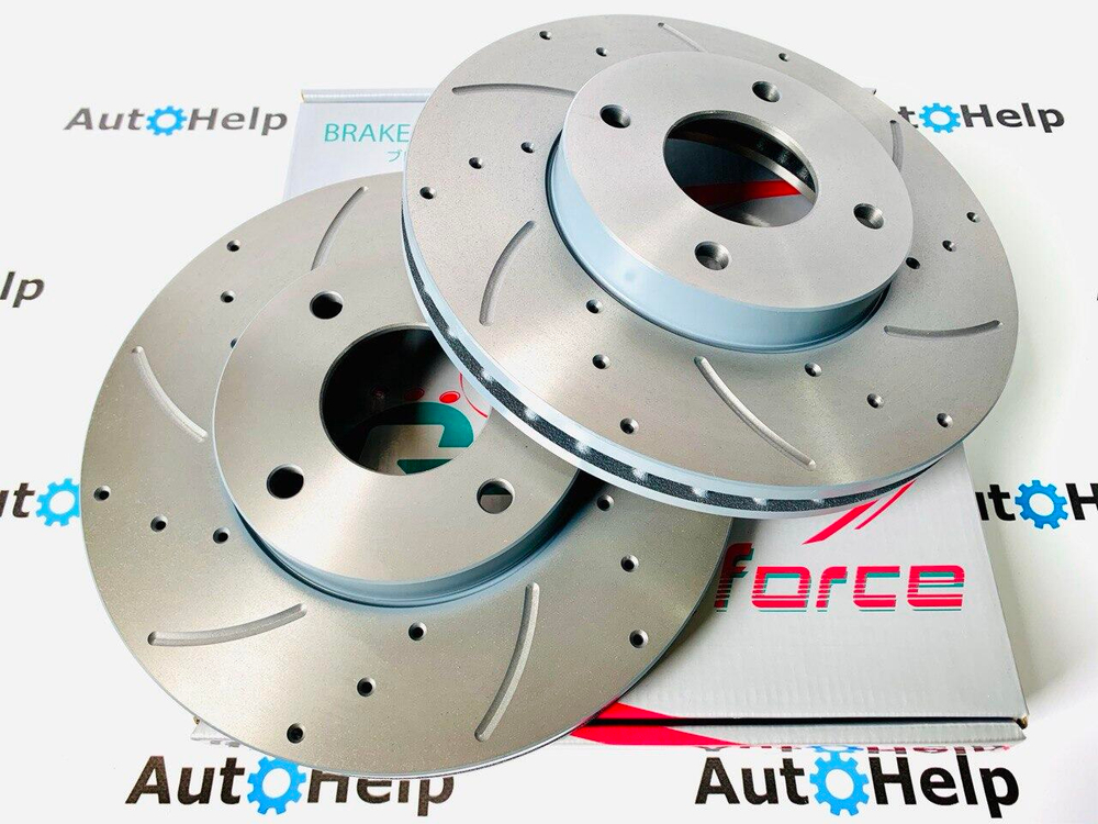 Диск тормозной перфорированный G-Brake GFR-20933L передний левый 280mm