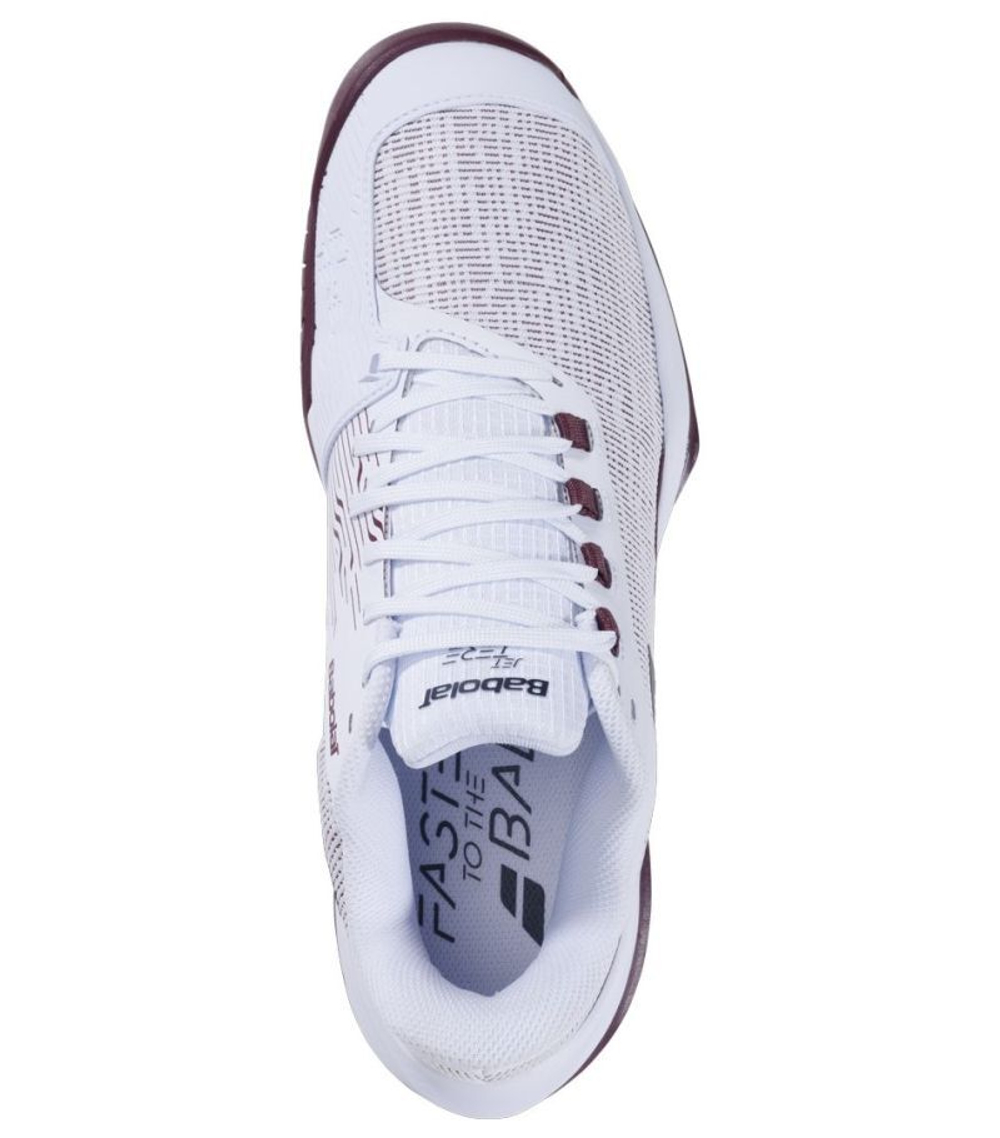 Теннисные кроссовки Babolat Jet Tere 2 All Court - white/port royale