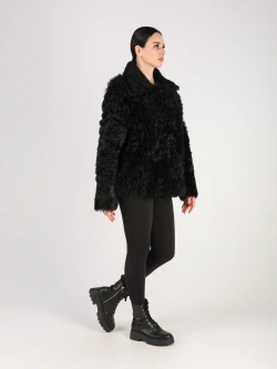 Дубленка зимняя шуба натуральная короткая