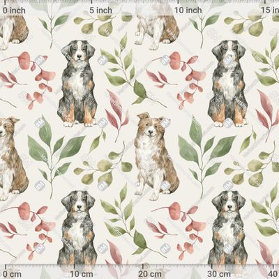 Собаки и листья by KrekerKate 588 DPI