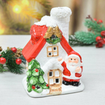 Сувенир новогодний с подсветкой "Домик" 10*7*13см, батарейки в комплекте