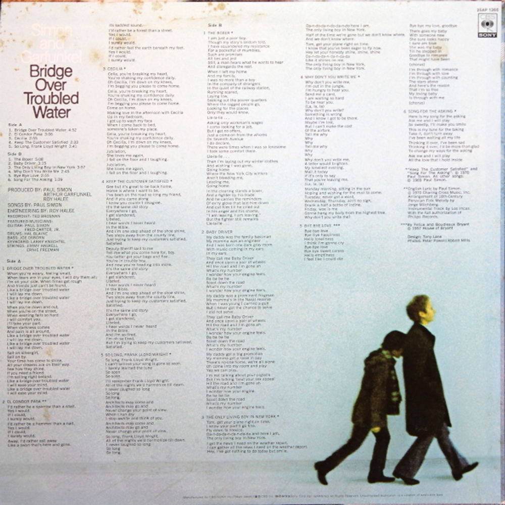 Simon And Garfunkel / Bridge Over Troubled Water (LP)