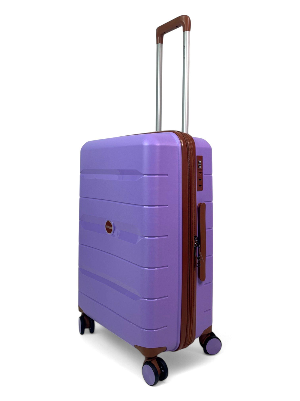 Средний чемодан Mironpan 23102, Лиловый, M+