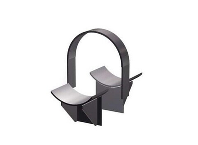 Опора неподвижная хомутовая 150 мм 133К-12 ОСТ 34-10-618-93