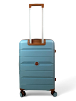 Средний чемодан Mironpan 23102, Голубой, M+