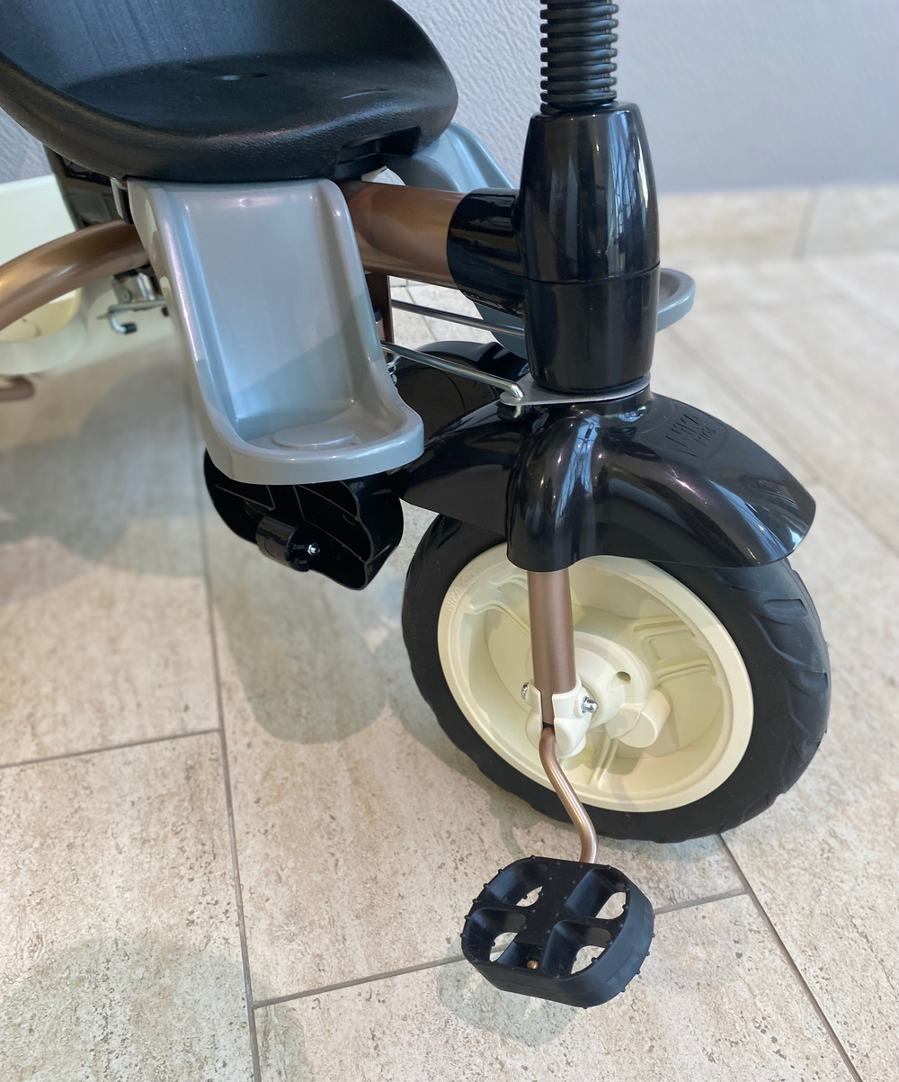 Велосипед С МУЗЫКАЛЬНОЙ ПАНЕЛЬЮ 3-х колесный (колеса EVA, 4р. сиг, 3 мелодии) милитари Арт. ВДН5М/3