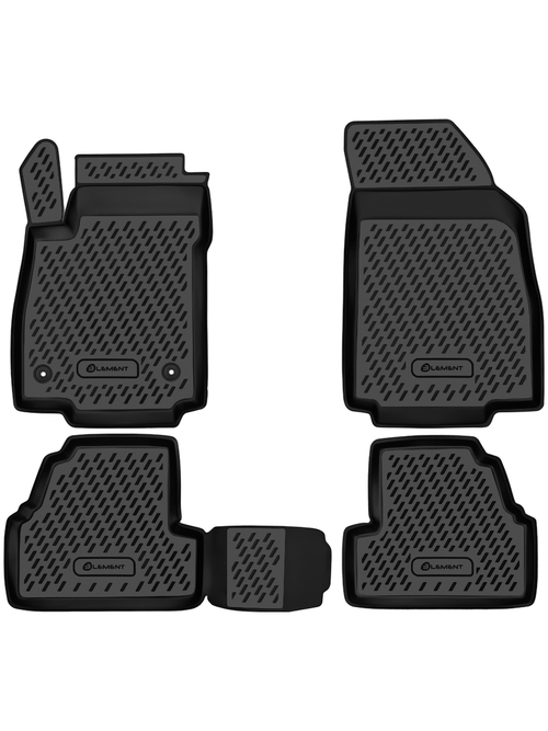 Коврики в салон OPEL Mokka, 2012- 4 шт. (полиуретан)  AFMOPL00029H