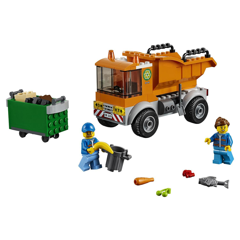 LEGO City: Мусоровоз 60220 — Garbage Truck — Лего Сити Город