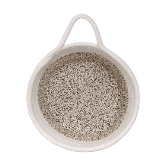 Кашпо gerd, D20х19 см, белое/светло-бежевое