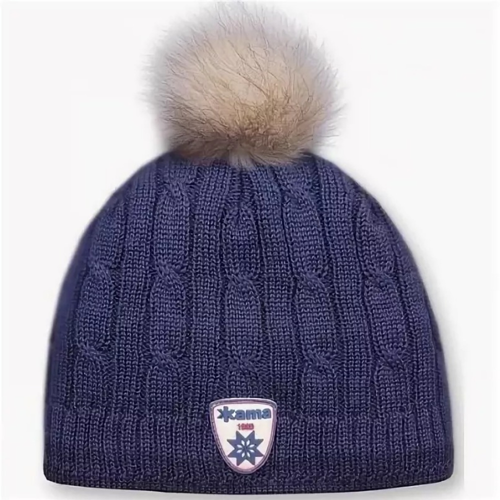 Шапка Kama navy